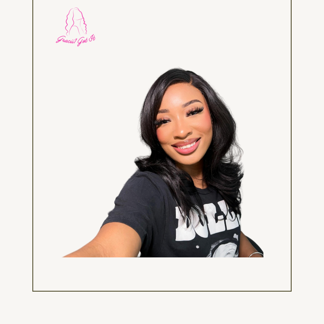 Gracii1 Got It! Refreshed & Renewed C-Part/T-Part Glueless Layered Pre-Curled Body Wave Wig