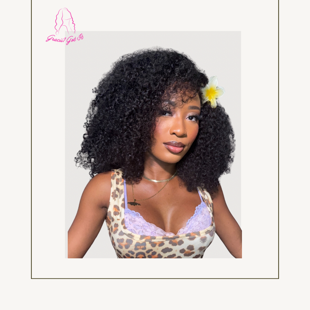 Gracii1 Got It! Refreshed & Renewed Half Wig Twist Curly 18 Inches