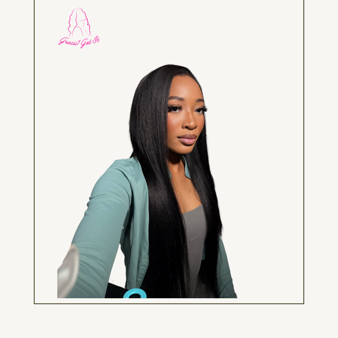 Gracii1 Got It! Refreshed & Renewed Yaki Straight V-Part Wig 24 Inches